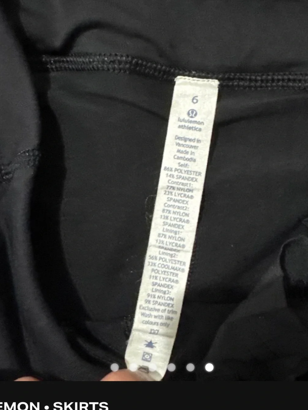 lululemon Pleated Tennis Skirt
